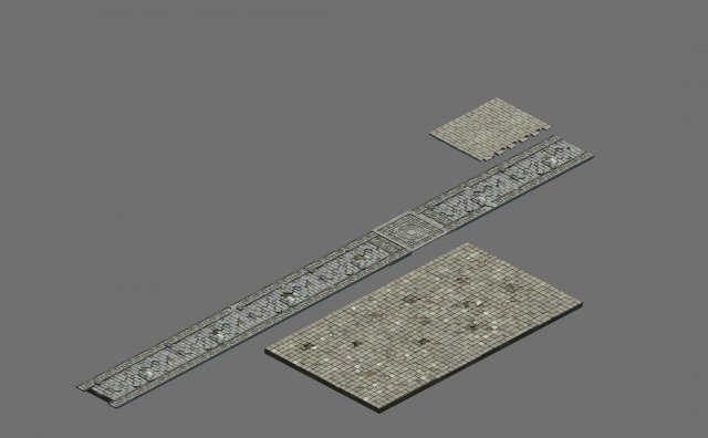 family defense battlefield - surface 3D Model .c4d .max .obj .3ds .fbx .stl .blend