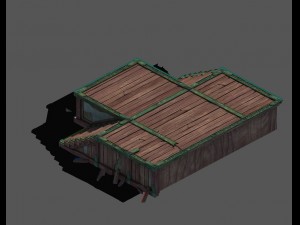 family defense battlefield - podium 3D Model