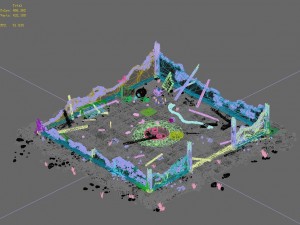 building - house ruins 02 Modèle 3D