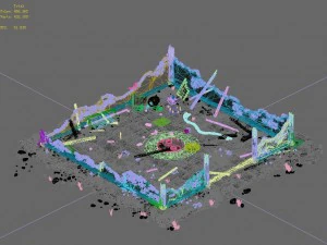 building - house ruins 02 3D Model