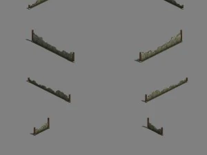 building - house ruins 02 3D Model