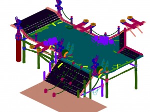 building - pier 01 Model 3D