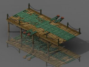 건물 - 우드브리지 08 3D 모델