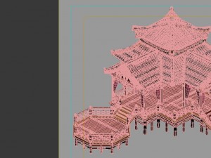 building - water loft 3Dモデル