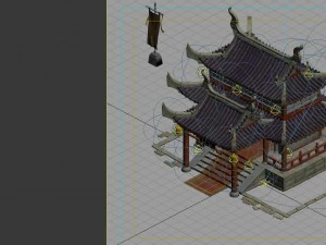 building - prefecture 3D Model