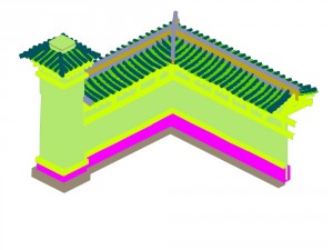 building enclosure 01 3D 모델