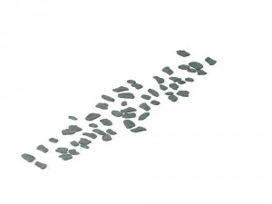 suburb - stone surface 3D Model