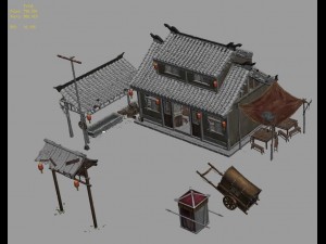 suburb - inn 16 3Dモデル