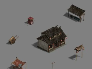 suburb - inn 16 3D Model