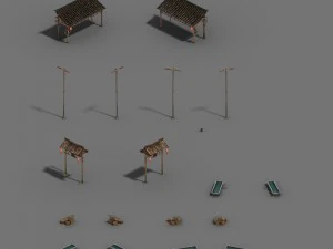 suburb - inn 16 3D Model