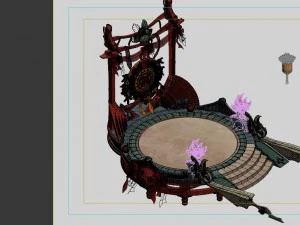 game model - get married on site 3D Model