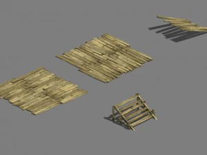 wizard forest - tree house 3D Model