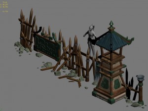 barracks - tower 3D Model