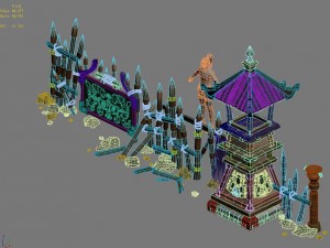 barracks - tower 3D Model