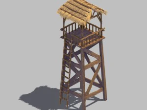 cuartel Modelo 3D