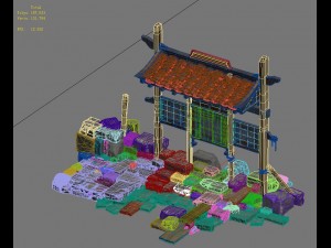 barracks - bulletin board 3D Model