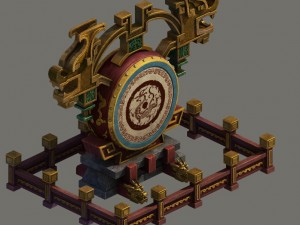 barracks - war drums 3D Model