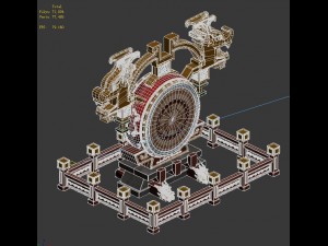 barracks - war drums Modèle 3D