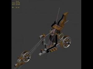 barracks - war machinery 3D Model