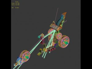 barracks - war machinery 3D Model