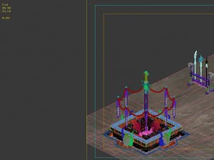 barracks - sword furnace 3D Model