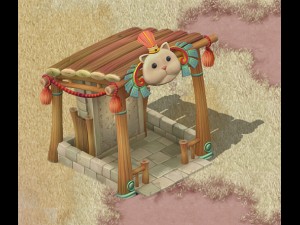 cartoon version - beiting - shelter 3D 모델