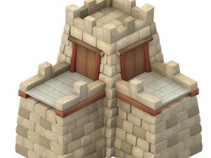 cartoon edition - wall 03 3D-Modell
