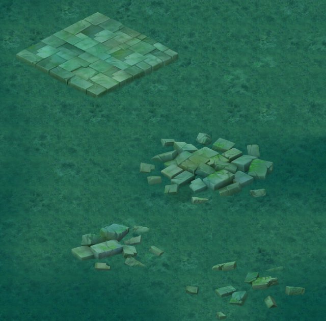 cartoon version - floor tiles Modelo 3D .c4d .max .obj .3ds .fbx .stl .blend 