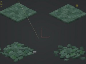 cartoon version - floor tiles Modelo 3D