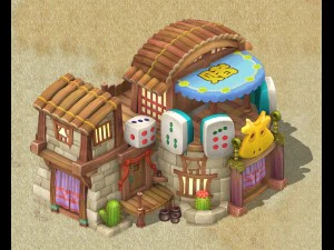 cartoon edition - casino 03 3D Model