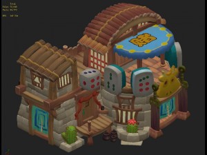cartoon edition - casino 03 3D 模型