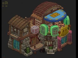 cartoon edition - casino 03 3D Model