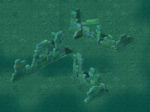 cartoon version - abandoned site 3D 模型