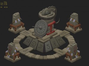 cartoon version - jinan logo 3D Model