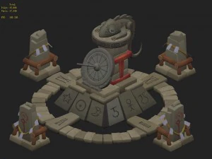 cartoon version - jinan logo 3D Model