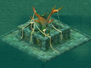 cartoon edition - sacrifice ancient tree 3D Model