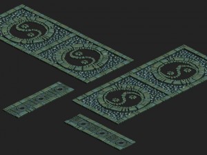 cartoon version - pyramid surface 3D Model