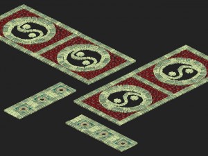 cartoon version - pyramid surface 3D Model