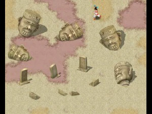 vers&atilde;o cartoon - est&aacute;tua 03 Modelo 3D