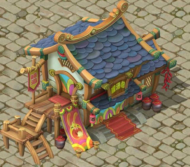 cartoon version - pub 3D Model .c4d .max .obj .3ds .fbx .stl .blend 