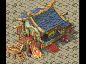 cartoon version - pub 3Dモデル