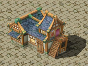 cartoon edition - house 04 3D 模型