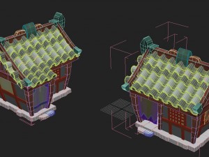 cartoon edition - house 13 3D मॉडल