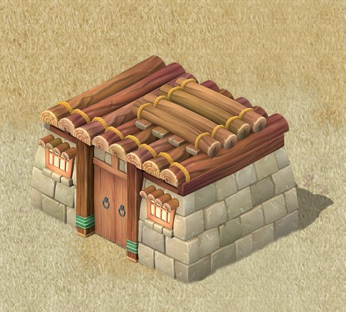 cartoon version - residential 0403 3D 모델 .c4d .max .obj .3ds .fbx .stl .blend 