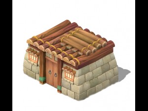 cartoon version - residential 0403 3D 모델