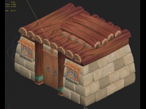 cartoon version - residential 0403 3D 모델