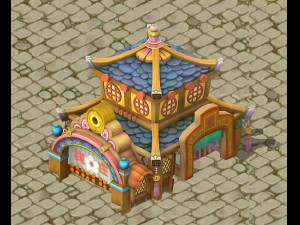 cartoon version - bank Modèle 3D