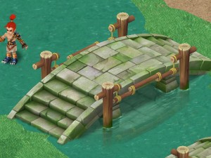 cartoon version - stone bridge 011 3D Model