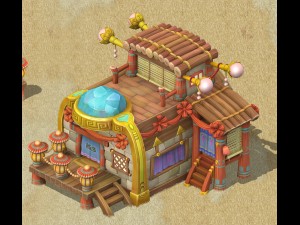 cartoon version - jewelry shop 03 3D 模型