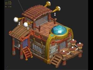 cartoon version - jewelry shop 03 3D 模型